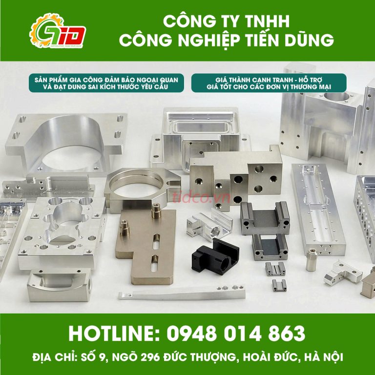 Công ty gia công cơ khí chính xác giá rẻ tại Hà Nội – Uy tín, chất lượng, đúng tiến độ